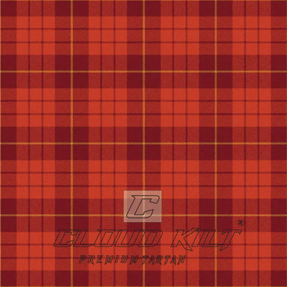 Hamilton Red Premium Tartan Kilt CLOUD KILT