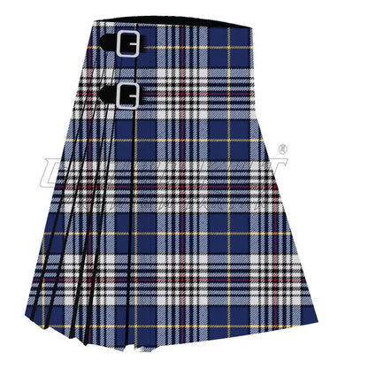 Hanna of Stirlingshire Modern Premium Tartan Kilt CLOUD KILT