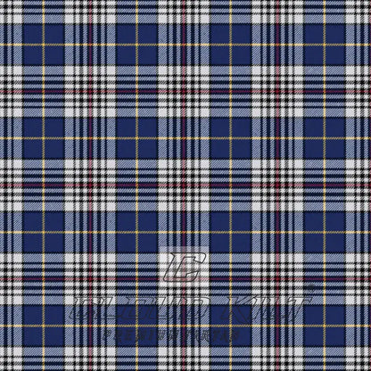 Hanna of Stirlingshire Modern Premium Tartan Kilt CLOUD KILT