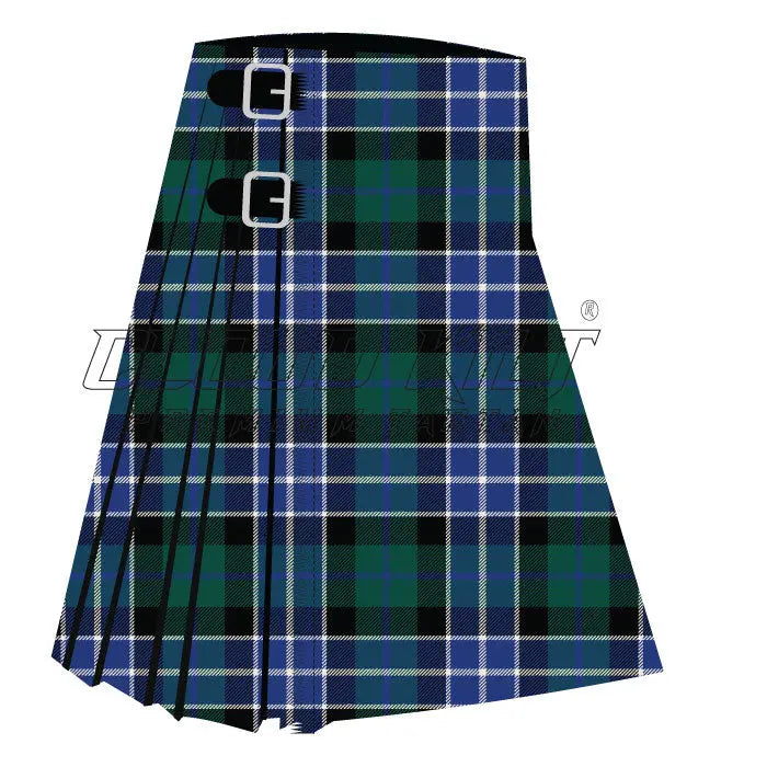 Herd Hurd Modern Premium Tartan Kilt CLOUD KILT