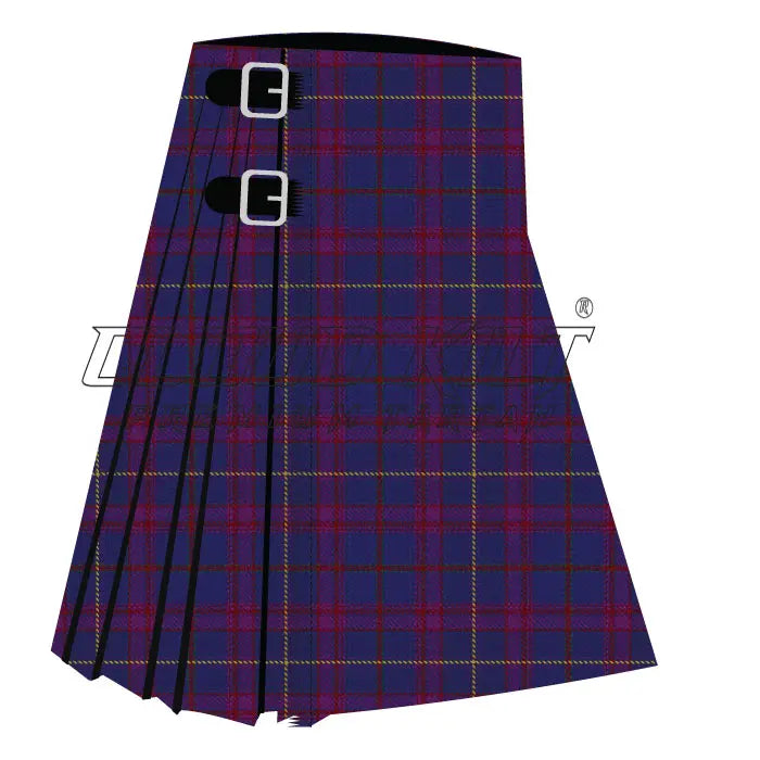 Highland Cathedral Premium Tartan Kilt CLOUD KILT