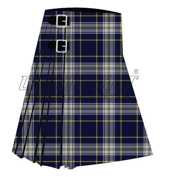 Highland Community College Premium Tartan Kilt CLOUD KILT