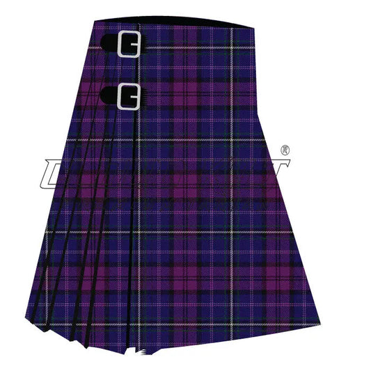 Highland Destiny Premium Tartan Kilt CLOUD KILT