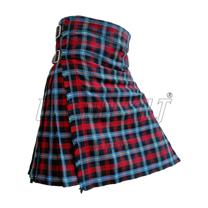 Highland Titles Tartan Kilt CLOUD KILT