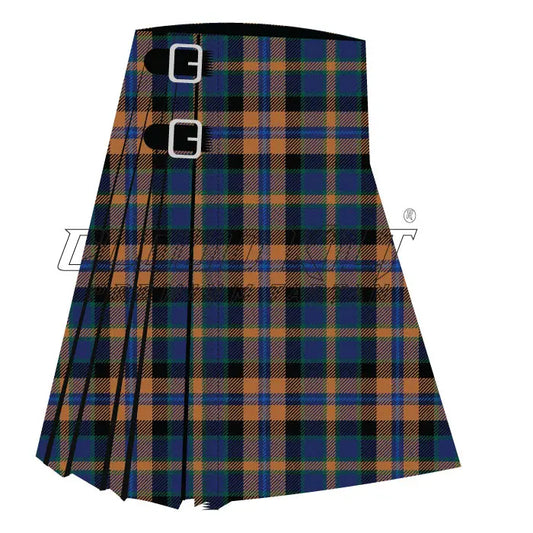 Hinnigan Modern Premium Tartan Kilt CLOUD KILT