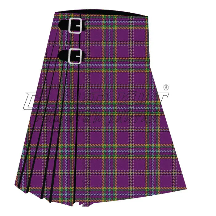 House of Holland Premium Tartan Kilt CLOUD KILT