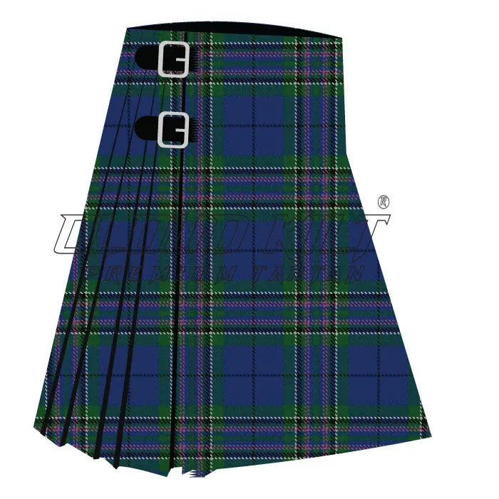 Huaume Patrick Antoine Premium Tartan Kilt CLOUD KILT