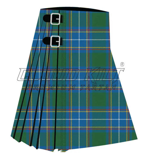 Hydesville Tower Ancient Premium Tartan Kilt CLOUD KILT