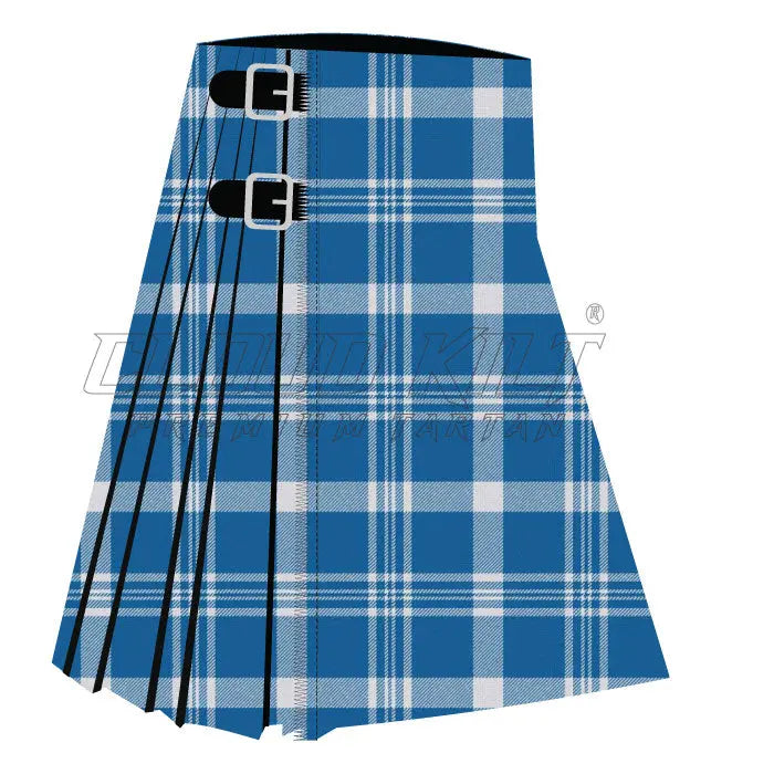 Ikelman One Ancient Premium Tartan Kilt CLOUD KILT