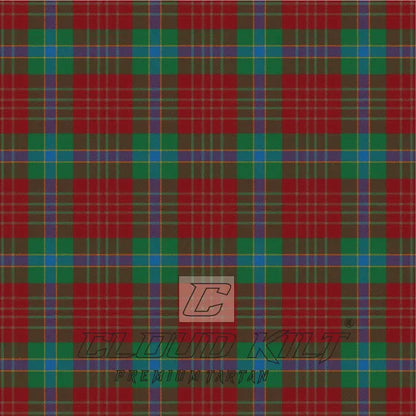 Indiana Cardinal Ancient Premium Tartan Kilt CLOUD KILT