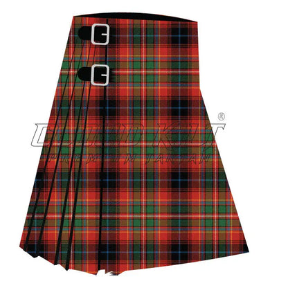 Innes Red Ancient Premium Tartan Kilt CLOUD KILT