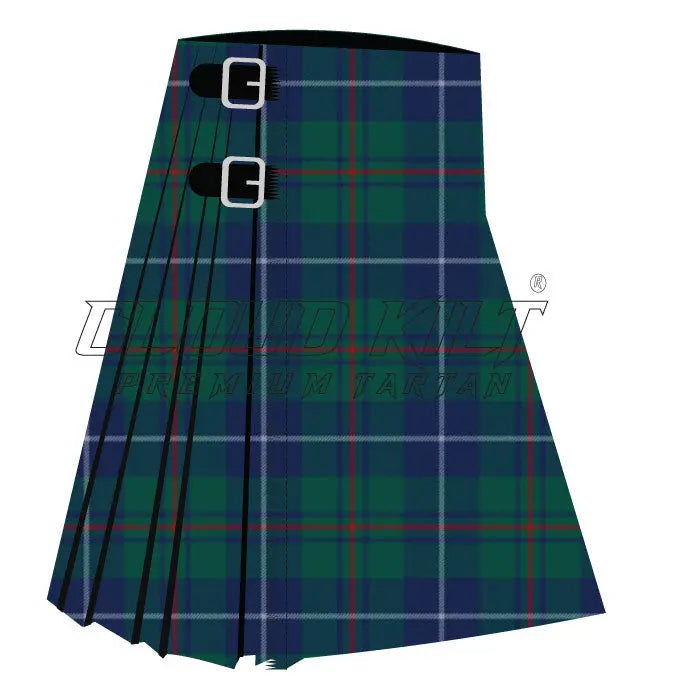 Irving of Bonshaw Tower Modern Premium Tartan Kilt CLOUD KILT