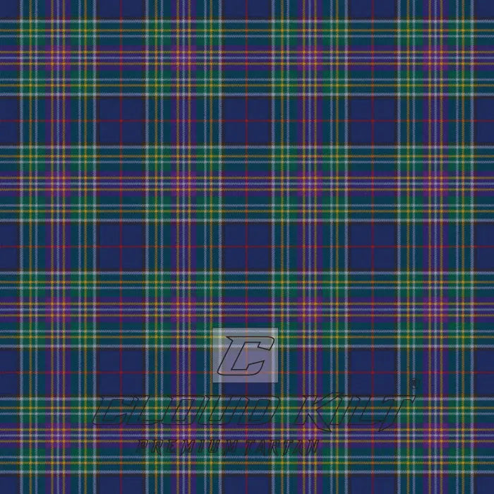 Isle of Man Modern Premium Tartan Kilt CLOUD KILT