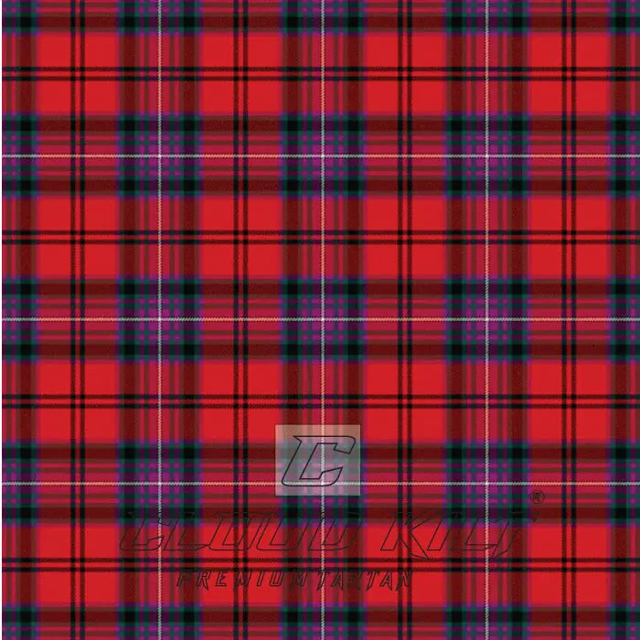 Kelly of Sleat Red Modern Premium Tartan Kilt CLOUD KILT