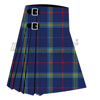 Kendle Modern Premium Tartan Kilt CLOUD KILT