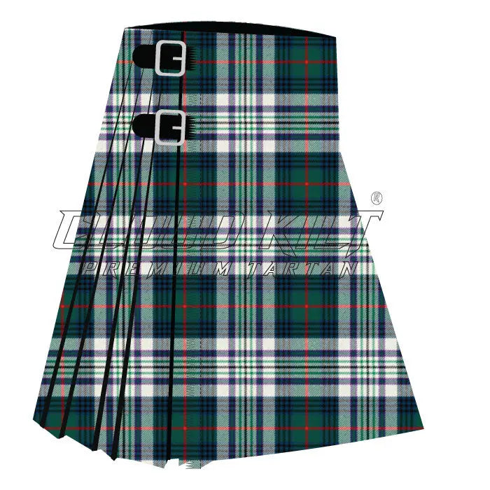 Kennedy Dress Premium Tartan Kilt CLOUD KILT