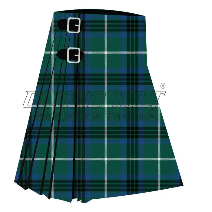 Keppoch Modern Premium Tartan Kilt CLOUD KILT