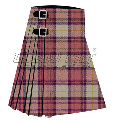 Kyle Pink Premium Tartan Kilt CLOUD KILT