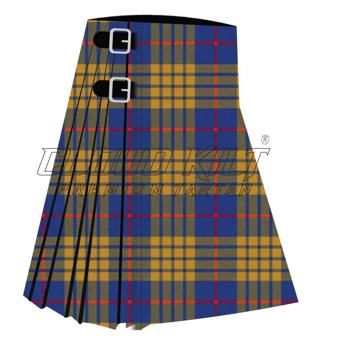 Latin Modern Premium Tartan Kilt CLOUD KILT