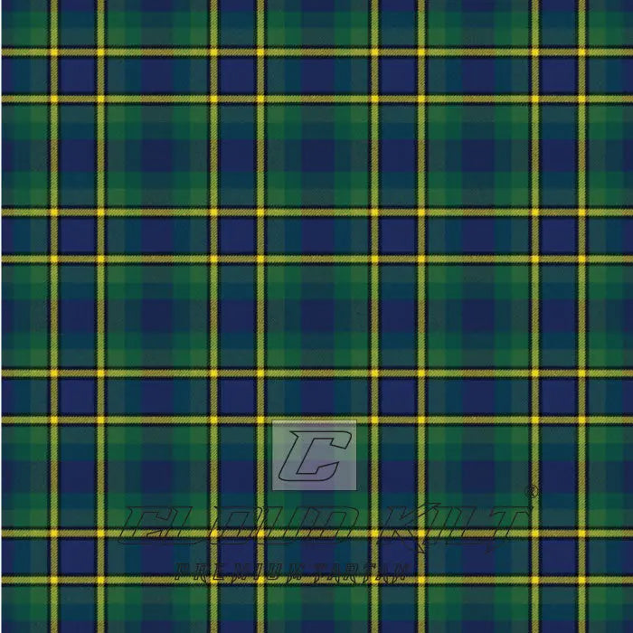 Lenaghan Green Modern Premium Tartan Kilt CLOUD KILT