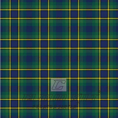 Lenaghan Green Modern Premium Tartan Kilt CLOUD KILT