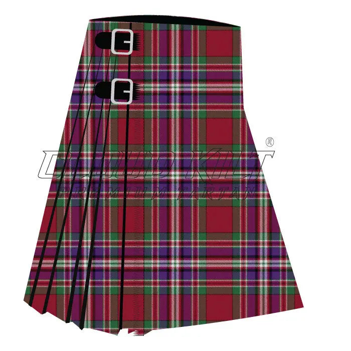 Lendrum Lyon version Modern Premium Tartan Kilt CLOUD KILT