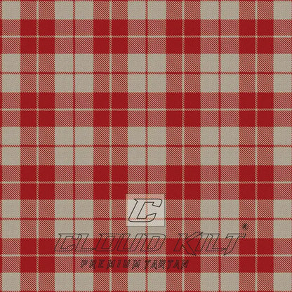 Lewis Red Premium Tartan Kilt CLOUD KILT