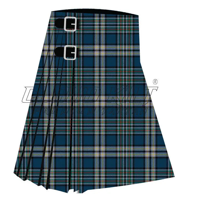 Liberton Modern Premium Tartan Kilt CLOUD KILT