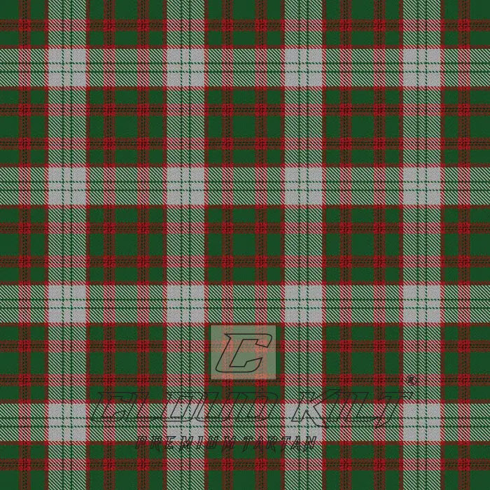 Livingston Green Premium Tartan Kilt CLOUD KILT