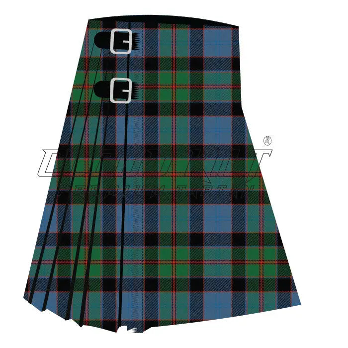 Lochaber Cameron Ancient Premium Tartan Kilt CLOUD KILT