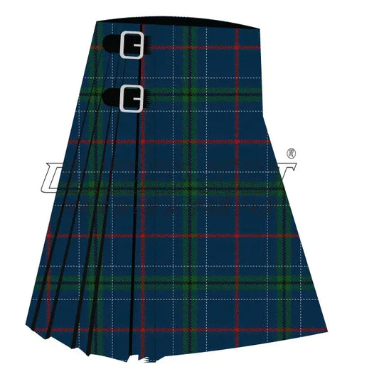 London Scottish Rugby Club Premium Tartan Kilt CLOUD KILT