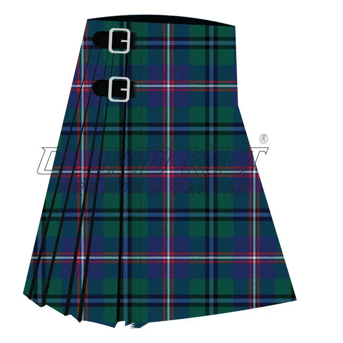 Lundy Modern Premium Tartan Kilt CLOUD KILT