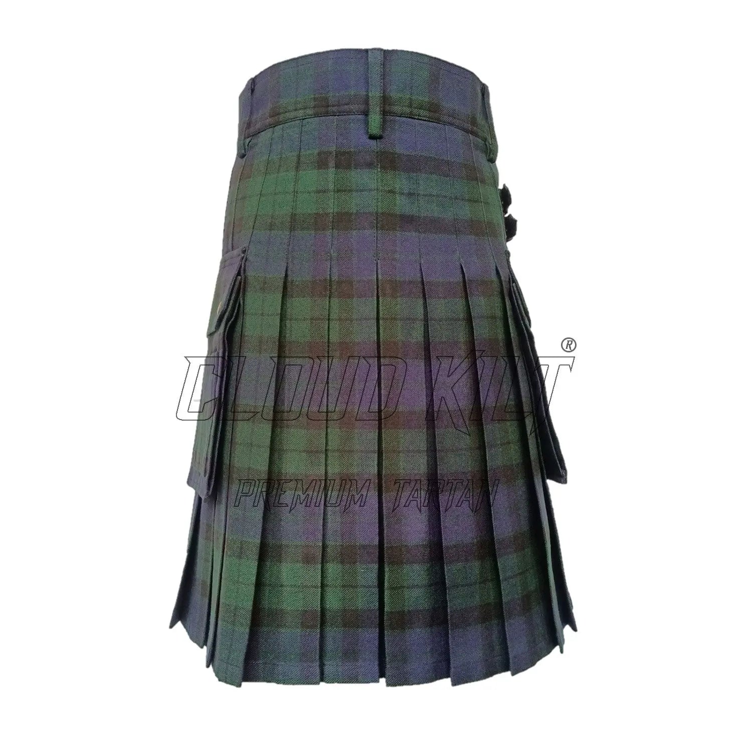 Mackay Modern Tartan Utility Kilt CLOUD KILT