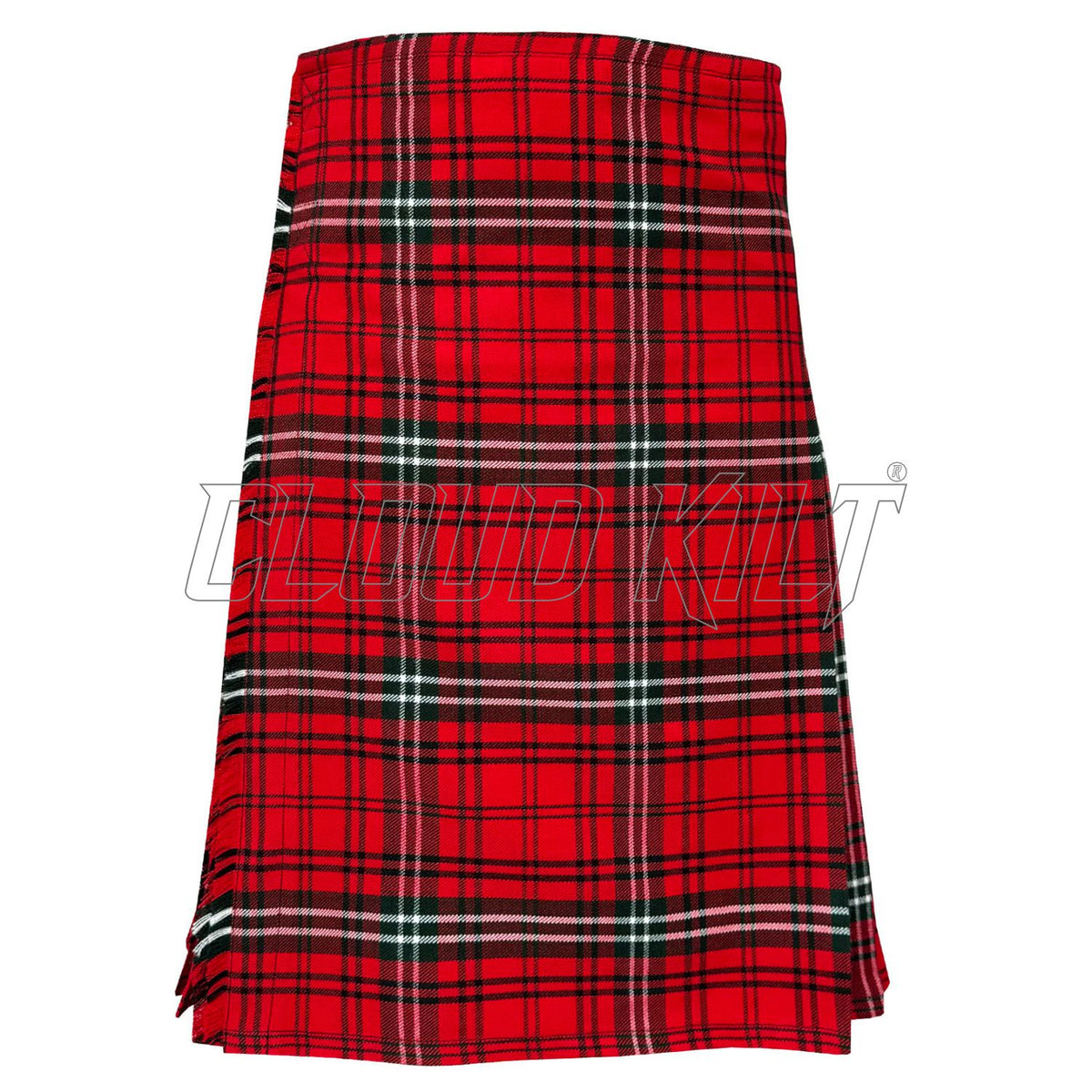 Morrison Red Modern Tartan Kilt