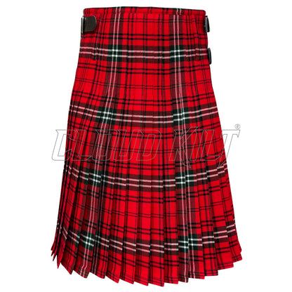 Morrison Red Modern Tartan Kilt
