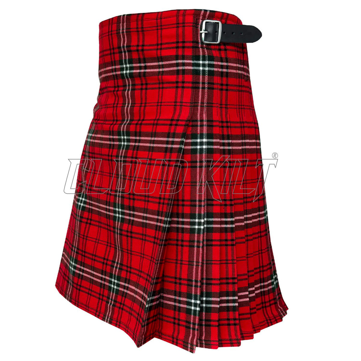 Morrison Red Modern Tartan Kilt