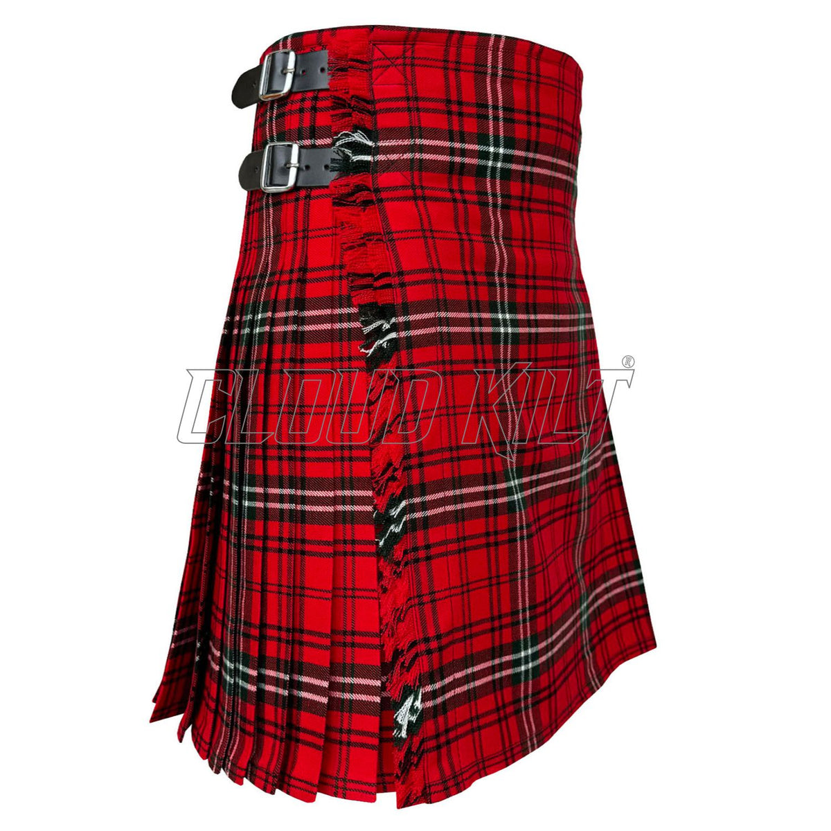Morrison Red Modern Tartan Kilt