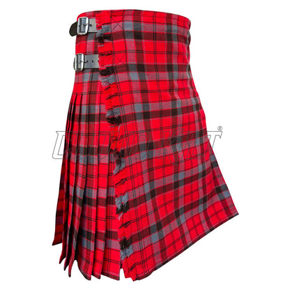 Robertson Red Weathered Tartan Kilt