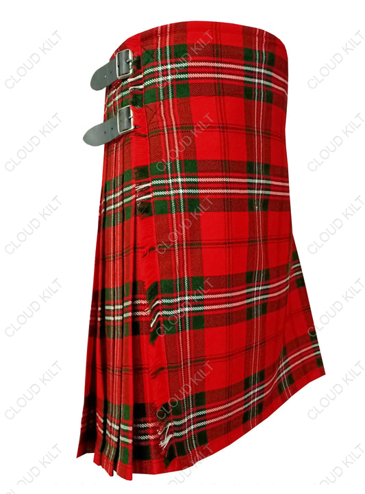 Scott Red Tartan Kilt CLOUD KILT