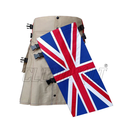 UK Flag Hybrid Utility Kilt CLOUD KILT