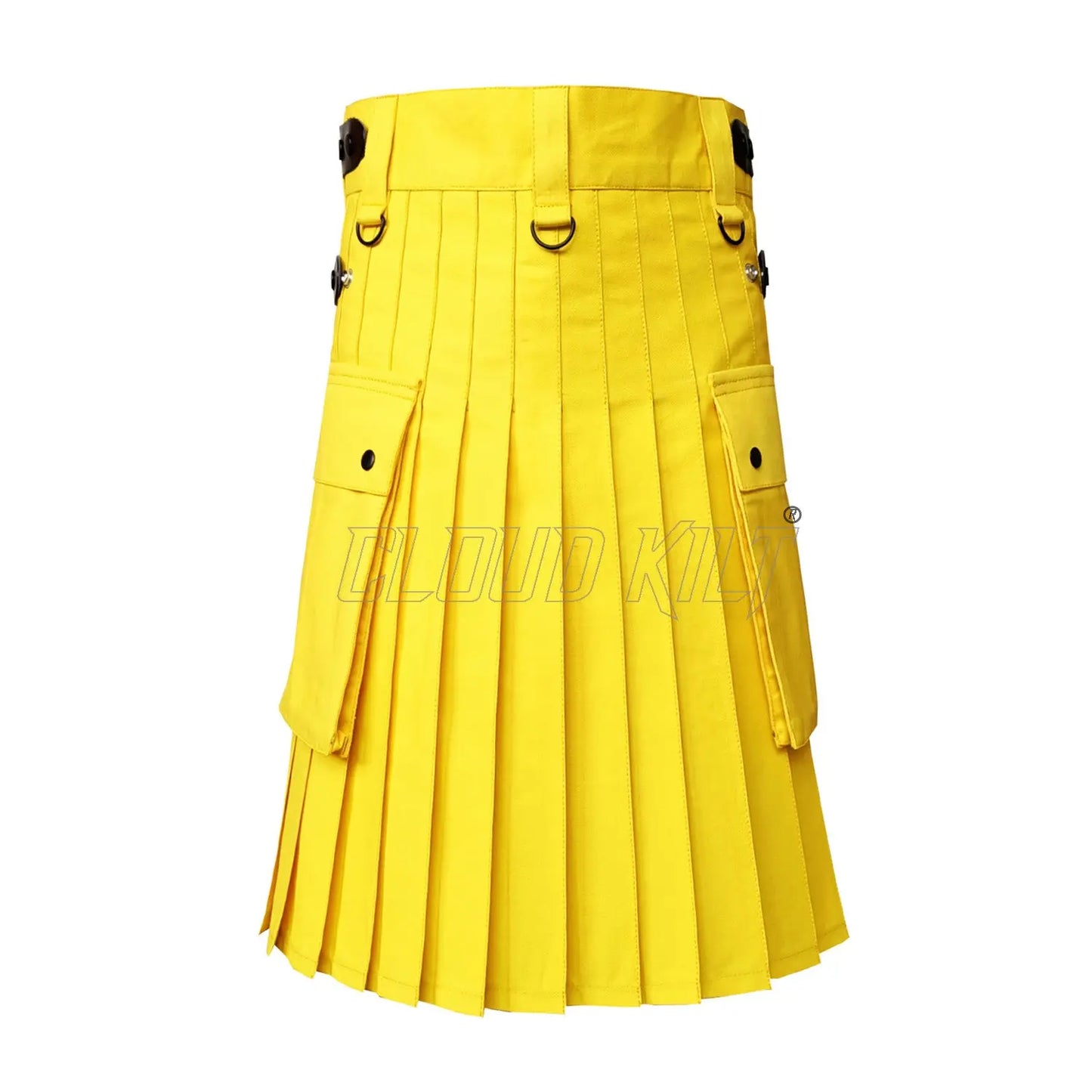 Yellow Utility Modern Kilt CLOUD KILT