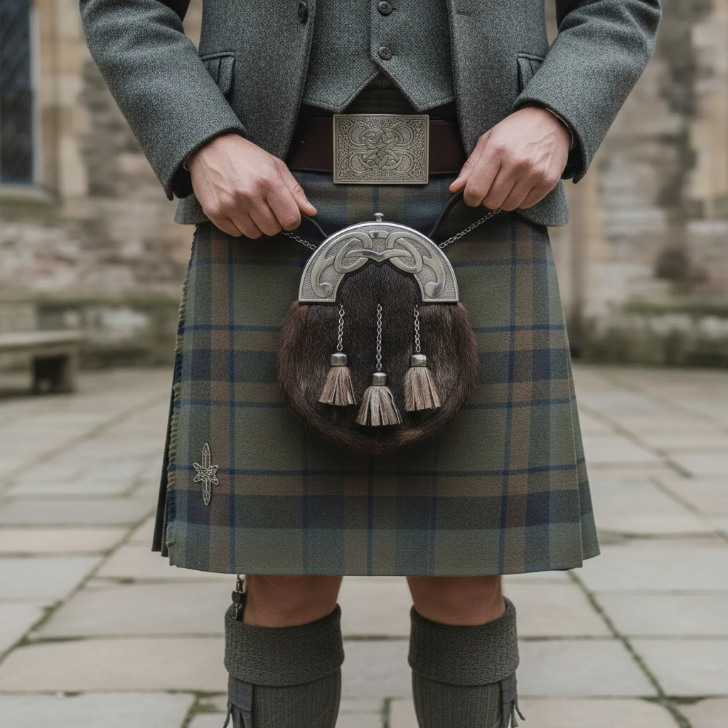 5 Bear Paw Flag Utility Kilt