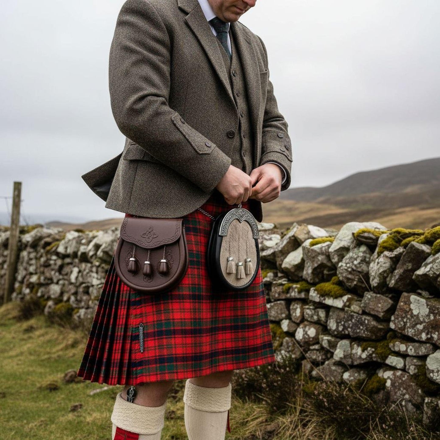 5 Bear Paw Flag Utility Kilt